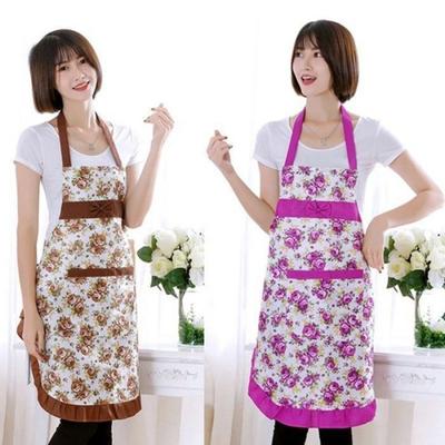 With Pockets Cooking Apron Adjustable Woman Apron Cleaning Tool Kitchen Apron  Woman/Ladies