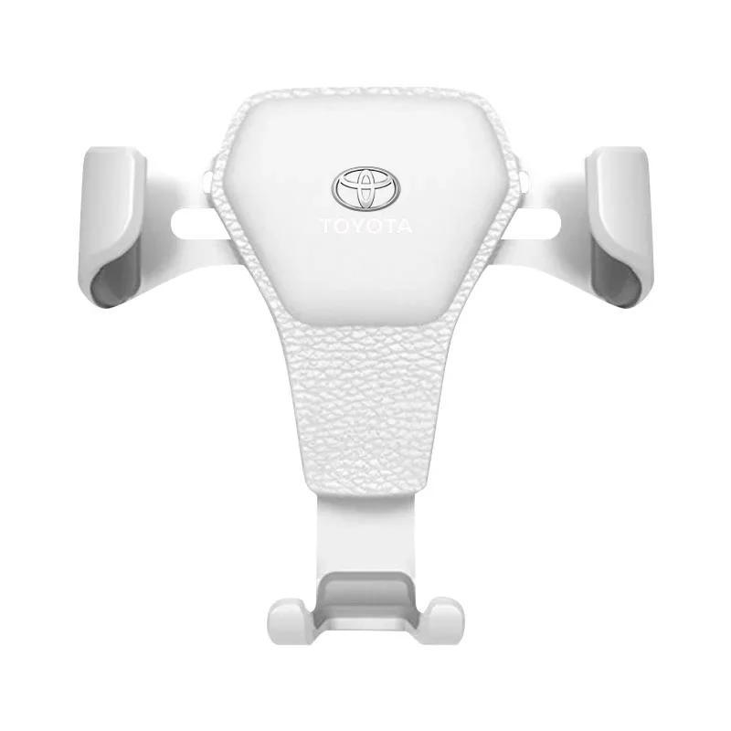 Car Phone Holder Air Vent G-Sensor Smartphone GPS Stand For Toyota Yaris Corolla Avensis Aygo Vitz Vios Yaris Mark-X Mirai