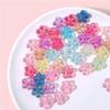 Large Shining Flower Acrylic Beads for DIY Jewelry & Earrings