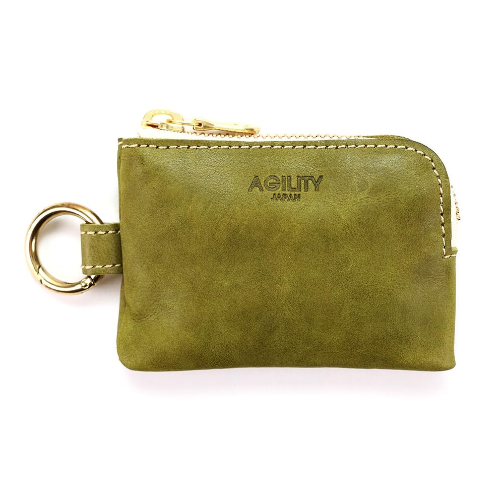 AGILITY affa "Clovis" Porta-Cartão/Porta-Chaves, Fino, Delgado, Mosquetão, Em Forma de L, Estiloso, Fofo, Pequeno