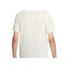 Nike T-shirt a maniche corte da uomo HJ3353-133, colore tinta unita, traspirante, comoda, alla moda, versatile, tecnologia Dri-Fit, bianco vela
