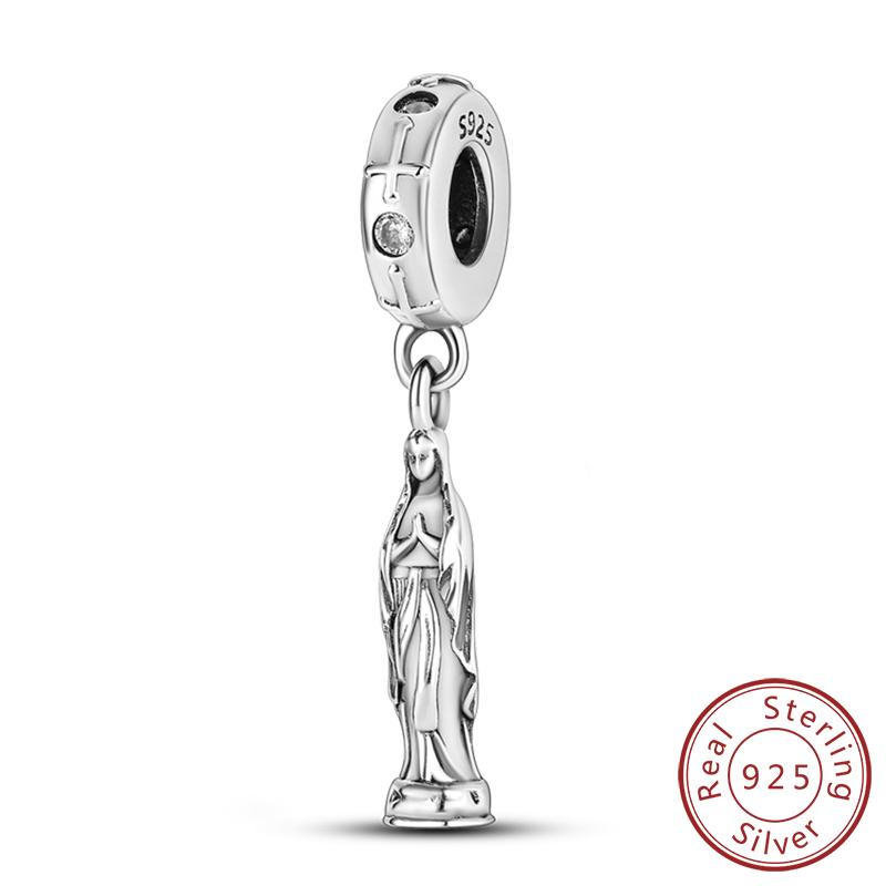 Copper Charms Beads Devil'S Eye Cross Angel Charms Fit Original Charms Bracelets Pendants Fine Diy Jewelry Making For Women