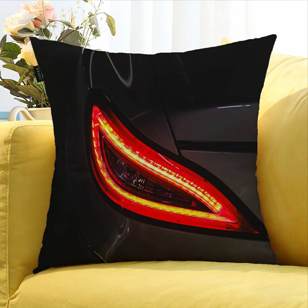 Cool Cls Car World Various Sizes Square Pillow Case For Car Home Bedchamber Decor