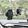 Telescopic Car Phone Holder with Suction Cup for Dashboard & Air Vent