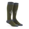 Volcom Warm High Socks with Grip Arch Support SYNTH Military Snowboard Sizes Men's [J6352401 / SOCK] Socks, S/M