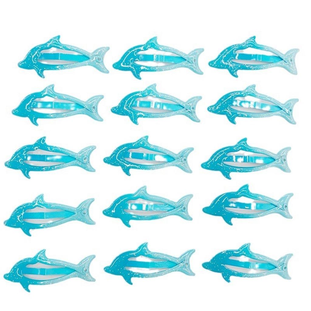 1 Pair Side Hair Clips Hairgrip Headdress for Daily Wearing Dolphin Headwear for Girl Barrettes Hairpin Hair Accessory