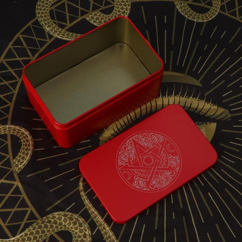 Gaming Card Box Playing Card Container Tarot Card Storage Case Packing Poker Box