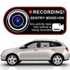 Camera Recording Warning Sticker Camera Recording Warning Sticker - Waterproof Vehicle Security Decal |