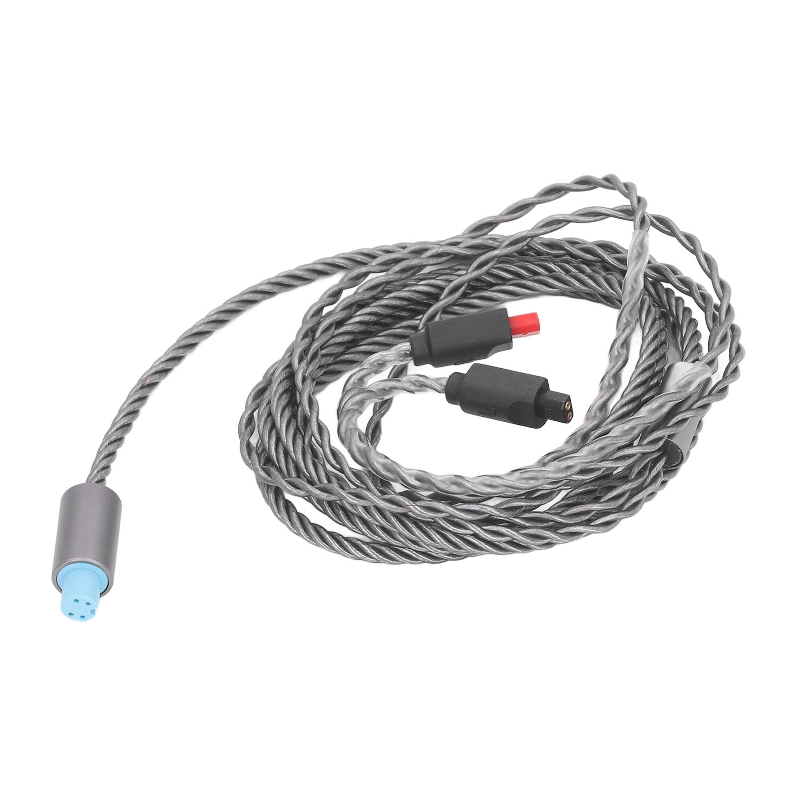 

Запасной кабель для улучшения звука, 4-жильный посеребренный медный с разъемом 3,5 мм 2,5 мм 4,4 мм для ATH