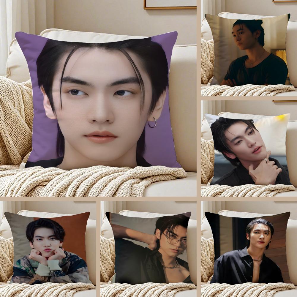 Thailändischer Schauspieler BBoss Chaikamon Sermsongwittaya Kissenbezug Kissenhülle Anti-Milben Wohnzimmer Sofa Dekor Kissen Zimmer