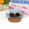 Comfortable Wide Brimmed Sun Hat For Pet Headgear Outdoor Summer Headgear Breathable Hat
