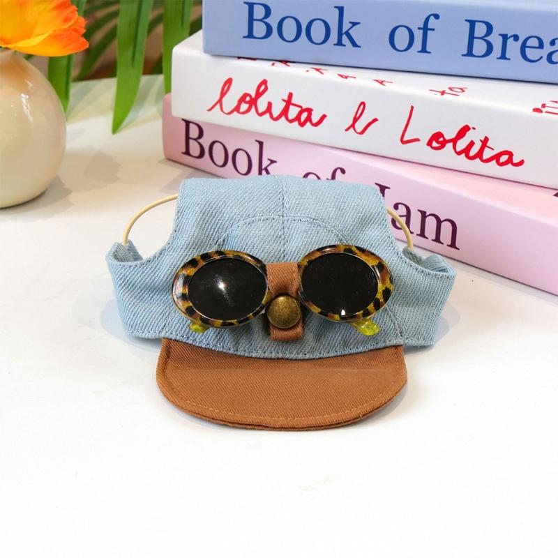 Comfortable Wide Brimmed Sun Hat For Pet Headgear Outdoor Summer Headgear Breathable Hat