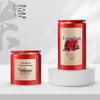 Round Tinplate Tea Can for Longjing & Xinyang Maojian Tea, Three Liang Capacity