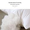 3D Slow Rebound Feather Silk Square Cushion Pillow Insert