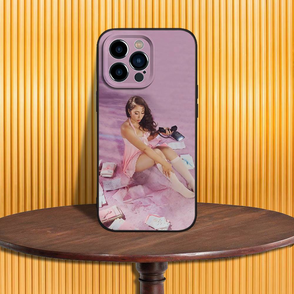 Kali U-Uchis Sincerely Phone Case For iPhone 17,16,15,14,13,12,11,Pro,Max,Plus,X,XS,SE4,E,Mini,Soft Black Case