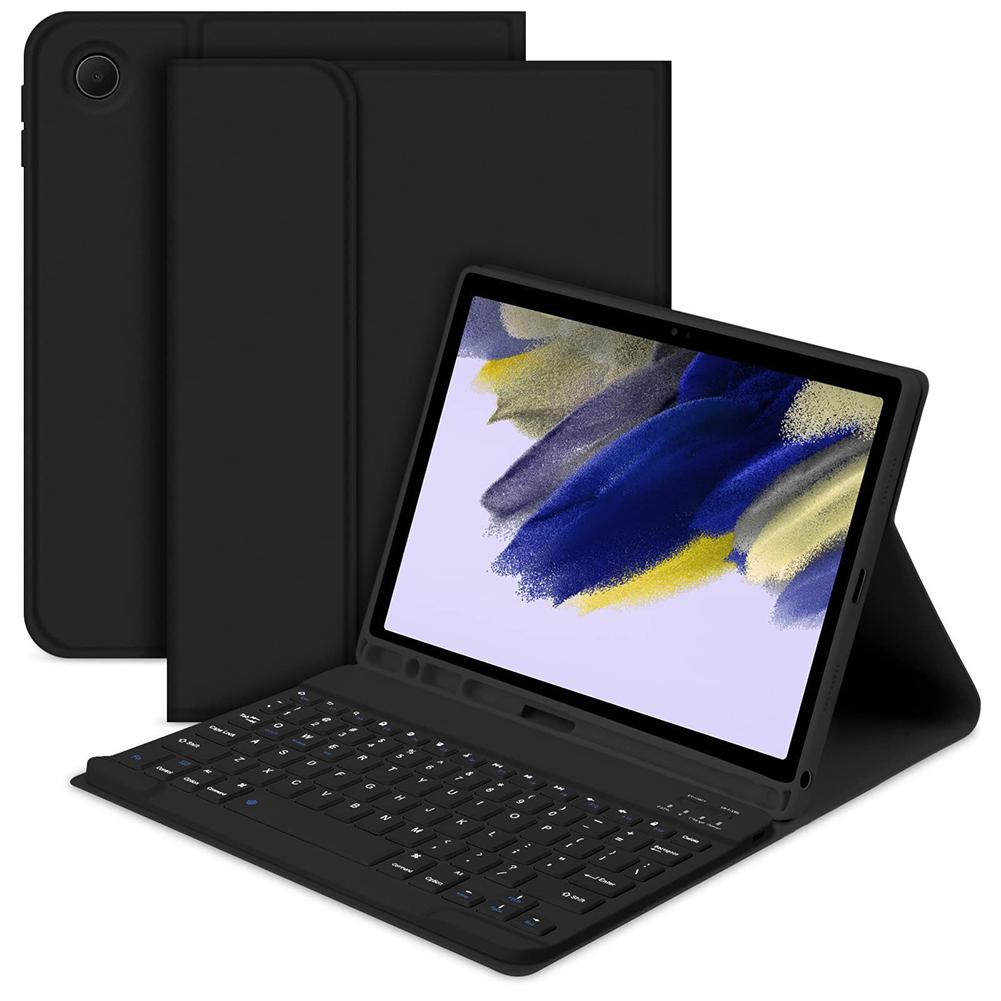 

For Samsung Galaxy Tab A9 Plus 11 Inch Keyboard Case Auto Sleep/Wake Smart Touchpad Keyboard Case Backlight Computer Accessories чорний