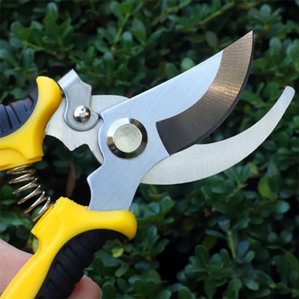 1PC Pruner Garden Scissors Professional Sharp Bypass Pruning Shears Tree Trimmers Secateurs Hand Clippers For Garden Beak Scissors