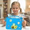 EVA Case For iPad 10.2 (2021) / (2020) / (2019) / Air 10.5 inch (2019) Bee Style Kickstand Tablet Cover with Carry Handle