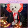Capa de Mago para Gato e Cachorro de Halloween Macia, Leve e Perfeita para Festas de Halloween!