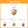 Prachtige Bts Hartvormige Ketting Met Edelsteen Accenten Voor Fans Van K-pop Sieraden