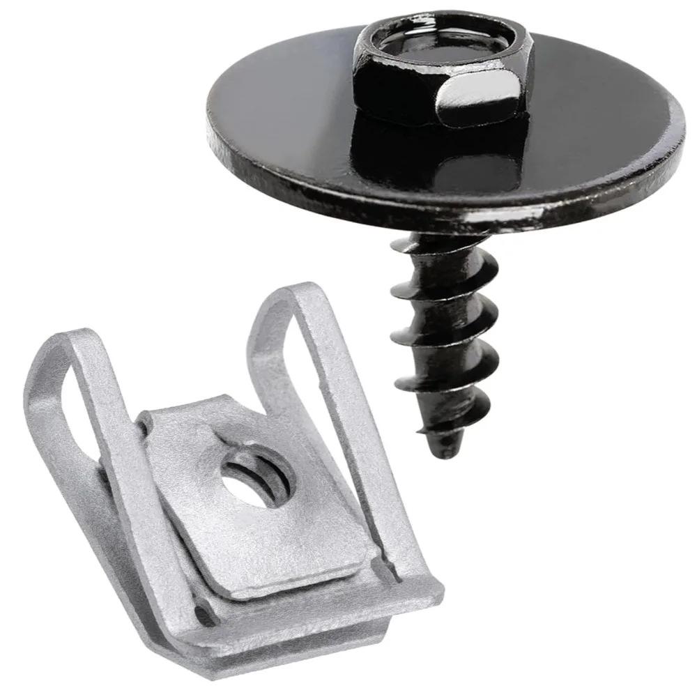 20dílná sada šroubů, matic a klipů do auta pro nárazník a blatník BMW