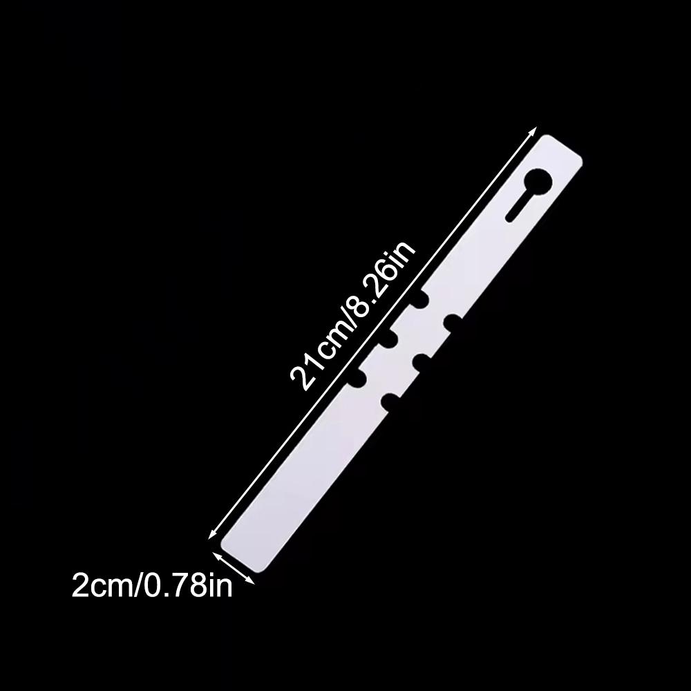 100PCS Pvc Waterproof Ring For Flower Plant Labels, Seedlings, Orchids, Garden Floral Markers, Plastic Signboards