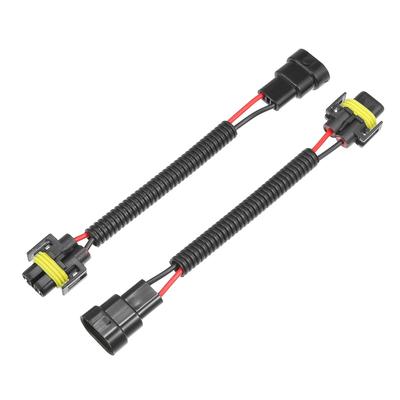 En ABSOPRO Strålkastarkontakt Förlängningskonverteringskabelhärva Dimljus Glödlampssockel Sockeladapter