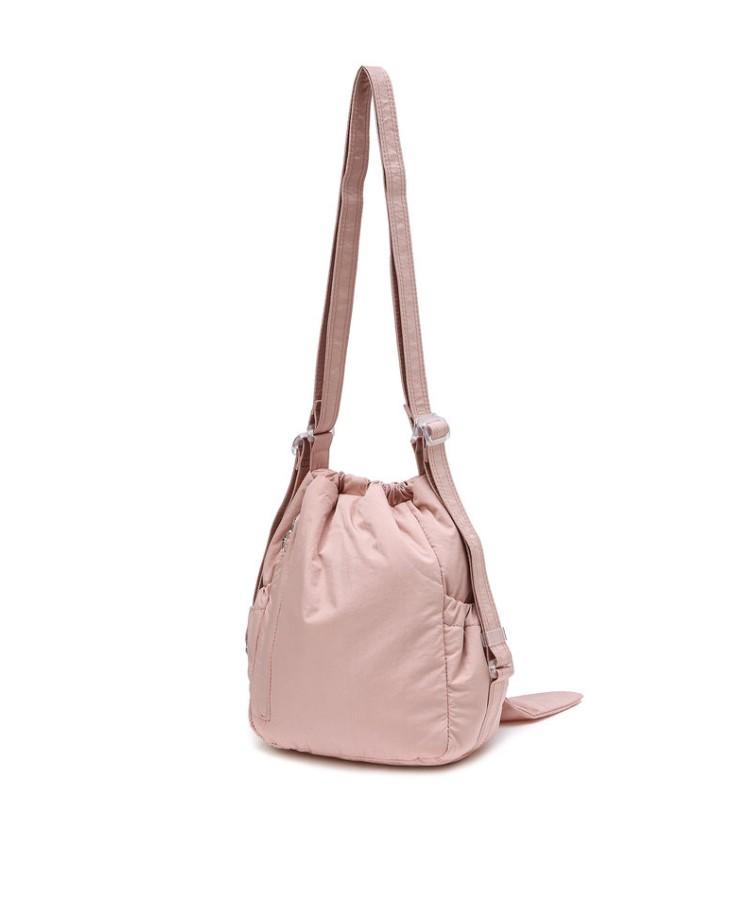 Athe Vanessabruno [Ruban] Pink Ribbon Petite Backpack And Shoulder Bag Mini Aaba6E941P2