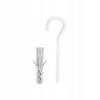 Modern Metal Wall Flower Stand Hedera 3 White - Scandinavian Trellis for Wall-Mounted Pots, Modular Plant Panel Vertical Garden