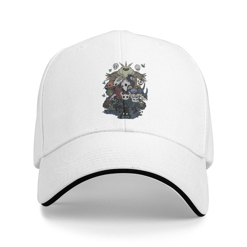 Funny Video Game Hollow Knight Baseball Caps Hip Hop Sandwich Caps for Unisex Women Adjustable Headwear Outdoor