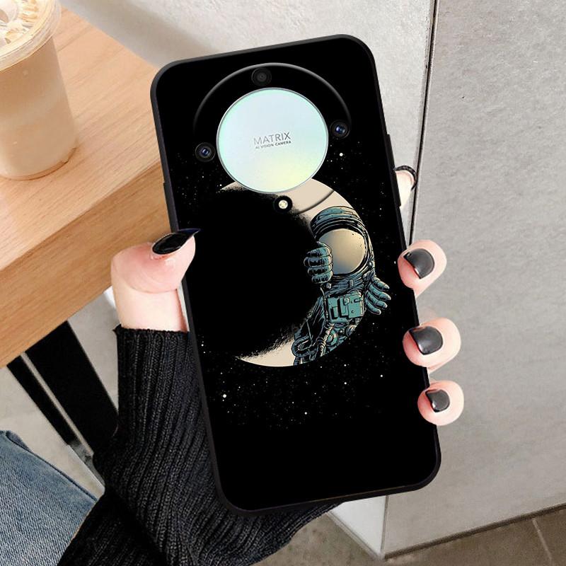 For Honor Magic 6 Lite 5G Case Soft Silicone Cool Wolf Shockproof Cover For Huawei Honor Magic6 Lite 5G TPU Coque Lion Fundas