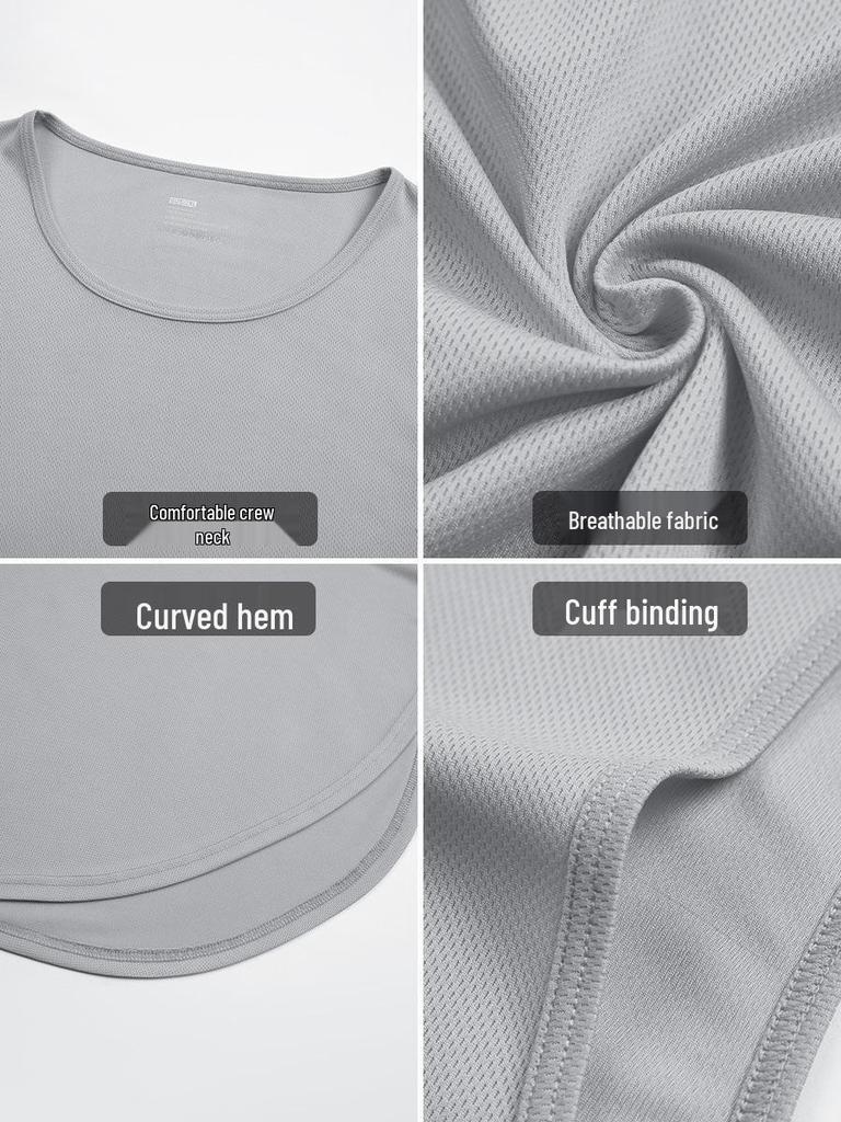 Men's Quick-Dry Breathable Sports Vest for Running, Training, & Outdoor Activities