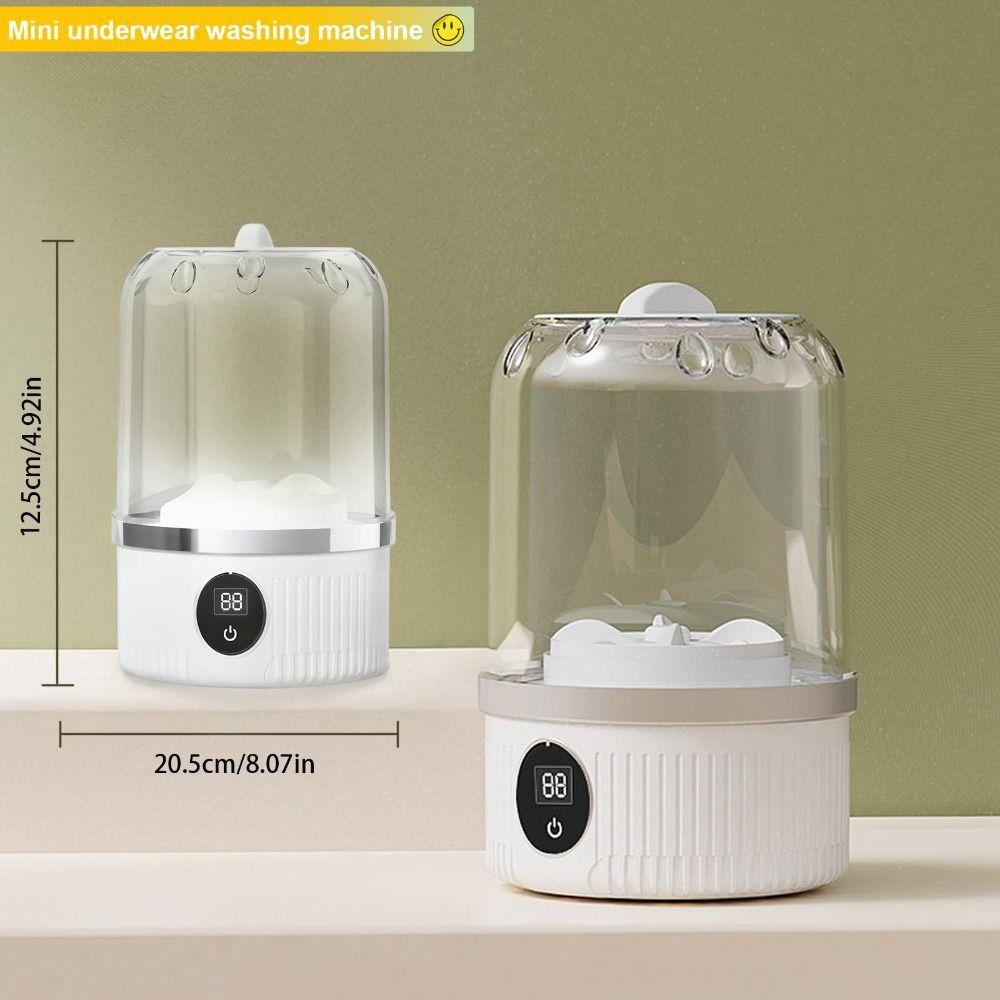 Cordless Portable Washing Machine Rechargeable Mini Washer  Socks Underwear Cleaning