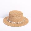Popular fashion hollow woven dome straw hat, men's and women's fashion summer sunscreen shade straw hat