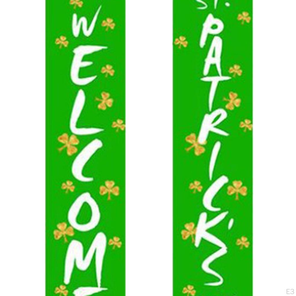 St Day Decorations Banner Porch Sign Party Wall Door Tree Favor Ornament