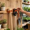 1/2Pcs Garden Tool Holder with Screws Wall Mount Workshop Shed Garage Tool Hanger Heavy Duty Mop Broom Rake Shovel Storage Hook Rack