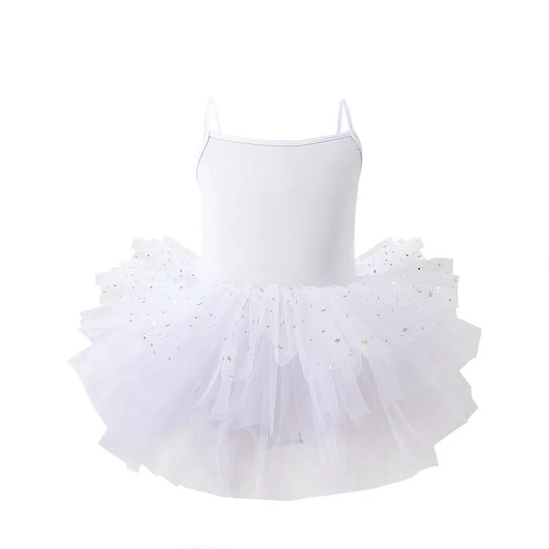 Kids Girls Ballet Dress Baby Children Cosplay Tutu Flower Dress Tulle Dancewear Clothing Ballerina Fairy Party Costumes
