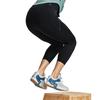 Under Armour Meridian Infused Training Knit 3/4 Fitness Pants Women bottoms Black 1359547-001