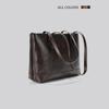 Premium retro large-capacity bag autumn and winter new fashion commuter shoulder bag versatile tote bag
