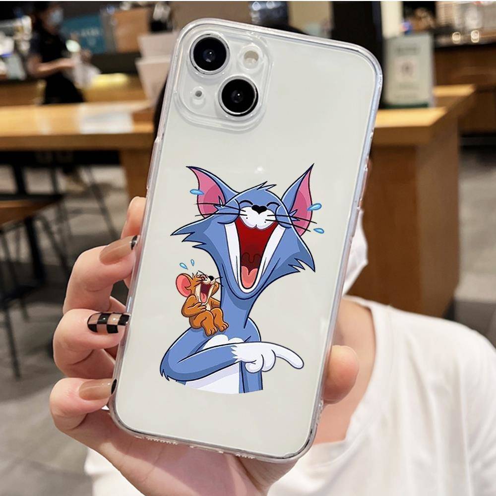 S-6 Tom mouse  Case for iPhone 11 12 13 14 15 16 Pro Max Redmi A3 9A 9C 10A 10C 13C Note 9 11 Samsung S24 S21 S20 Ultra Plus A04S A05S