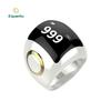 Zikr Ring Religious Smart Electronic Rosary Counter Prayer Time Reminder Alarm Clock IOS App Control Compass Ceramic Case IP68
