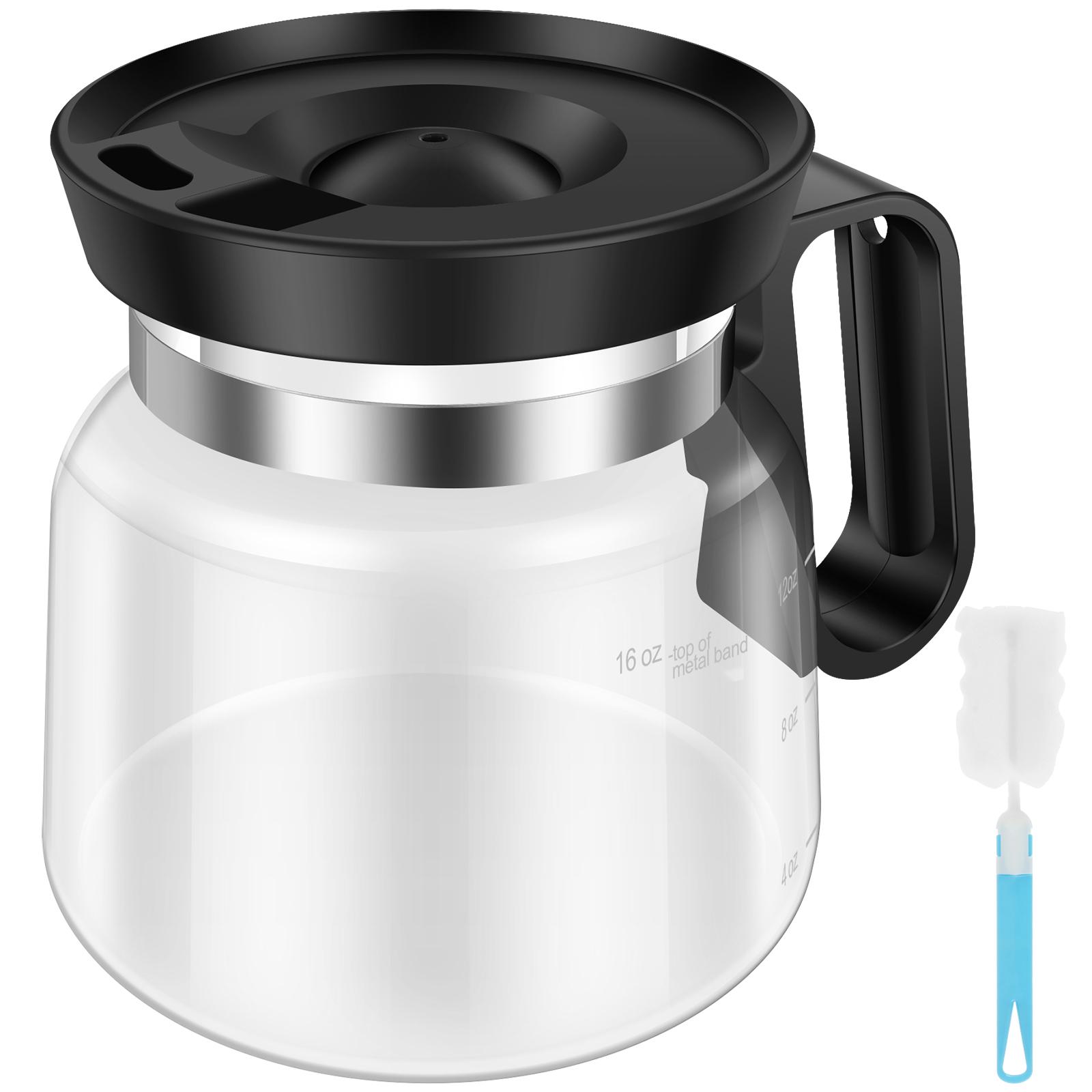 Coffee Pots Shaped Coffee Mug Large Capacity Unique Glass Coffee Pots Mug Office Present for Coffee Lovers Drinks Mug for Office