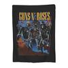 Guns N Roses Blanket Fleece Sofa Throw Blanket Warm for Couch Bedding Travel Throws Bedspread Quilt