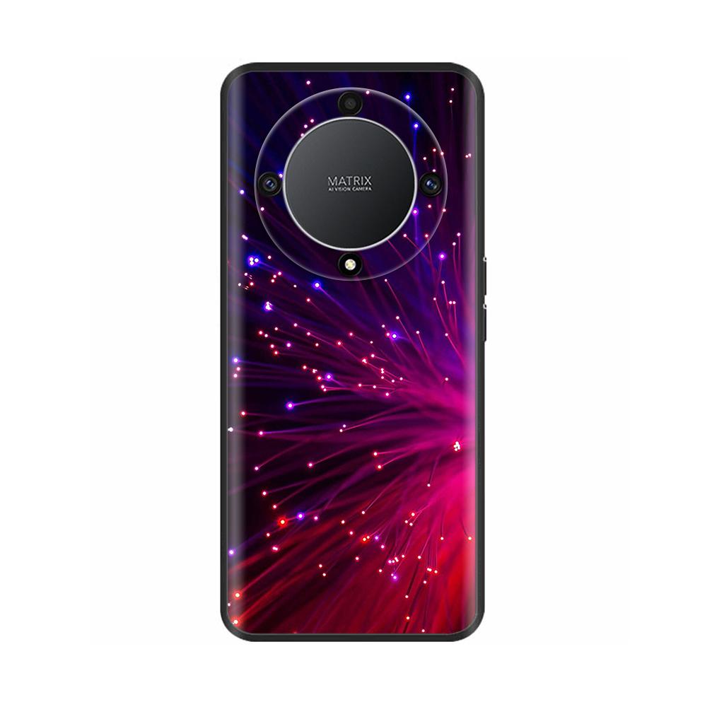 For Honor Magic6 Lite Case Honor Magic 6 5 4 Lite X9B Cover Funda TPU Soft Black Silicone Phone Cover Honor Magic 6 Lite 5G Case