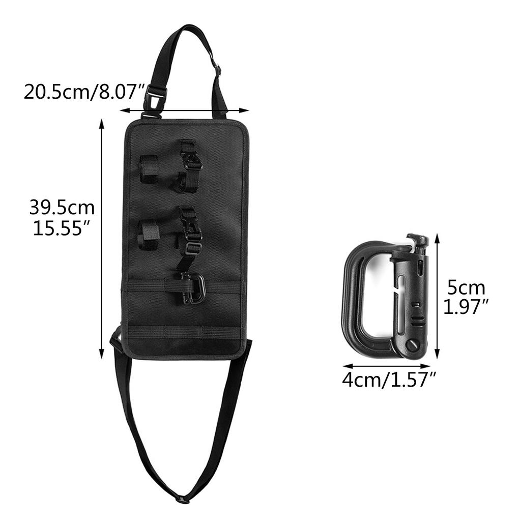 Fishing Rod Storage Rack Fishing Vehicle Rod Carrier Backseat Poles Holder Combined Fishing Rod Bracket Fixing Straps