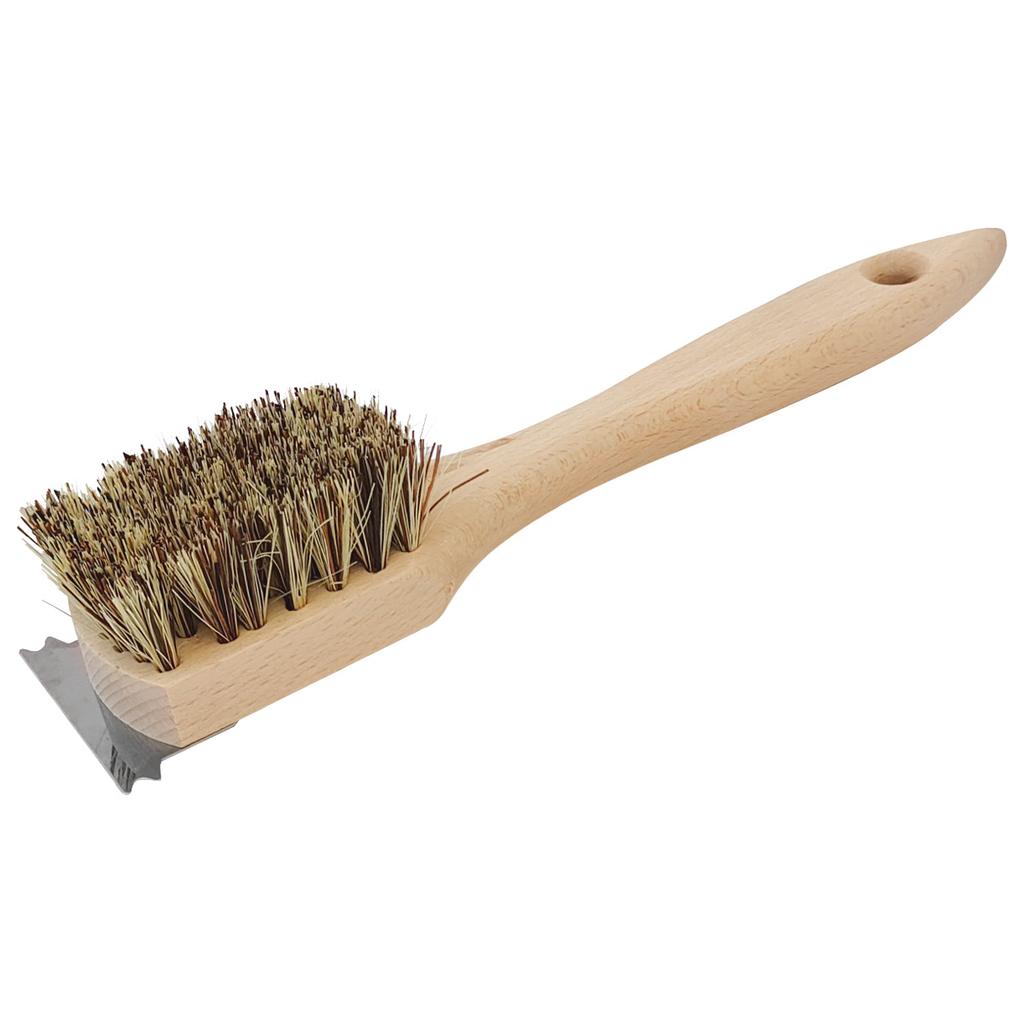 GRILL BRUSH WITH SCRAPER - E-260-0008