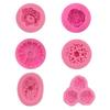 DIY Flower Shape Silica Gel Mold Soft Candy Craft Cake Candy Cake Baking Tool Mold Cake Decoration Tool
