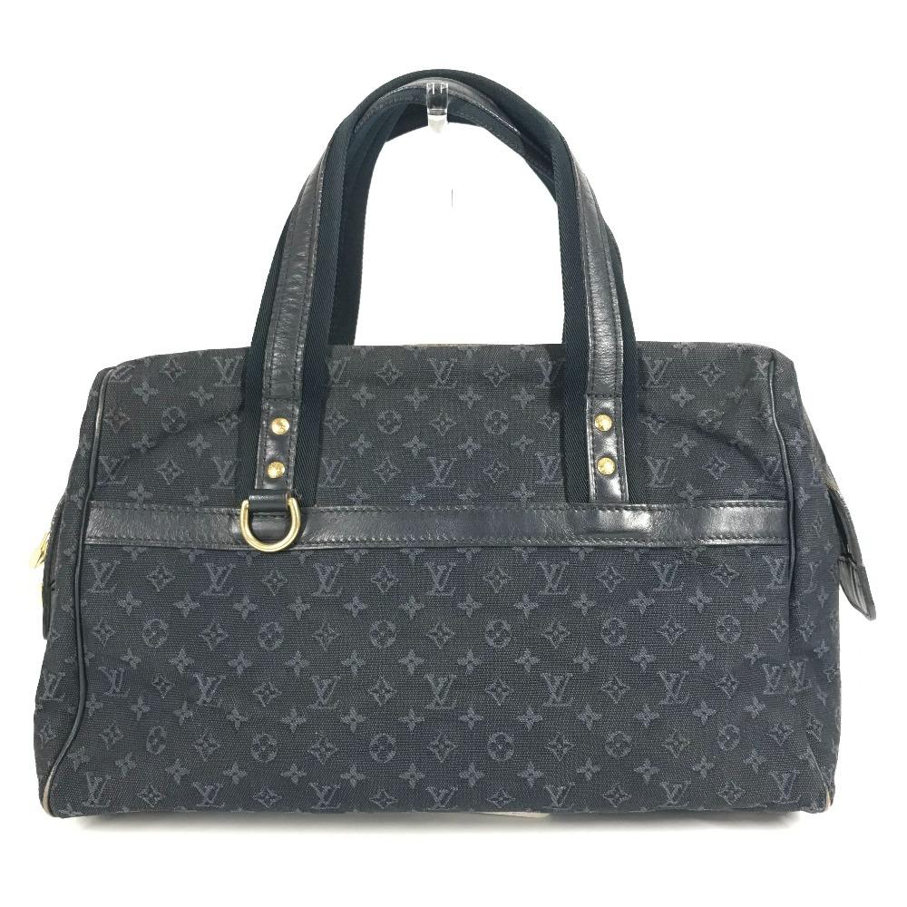 Louis Vuitton M42321 Louise Travel Bag Duffle Bag Monogram Mini Canvas TST blue