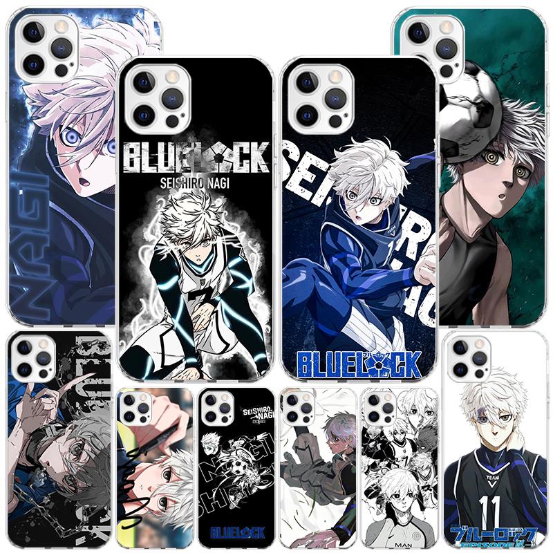 Custodia per Telefono Blue Lock Nagi Seishiro Per iPhone 17 Air 16 Pro Max 16E 15 + 14 Plus 11 12 13 Mini 7 8 SE Copertura con Stampa Regalo Fundas