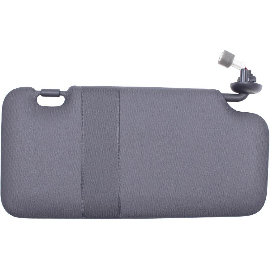 

ApplianPar Dark Gray Left Driver Side Illuminated Sun Visor for HRV EX EX-L 2016 2017 2018 2019 2020 2021 2022